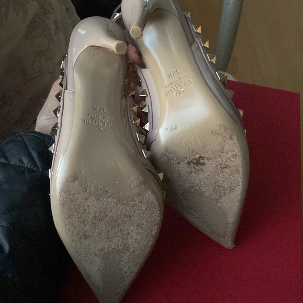 Valentino Garavani Rockstud Heels sz 37.5 - Picture 3 of 10